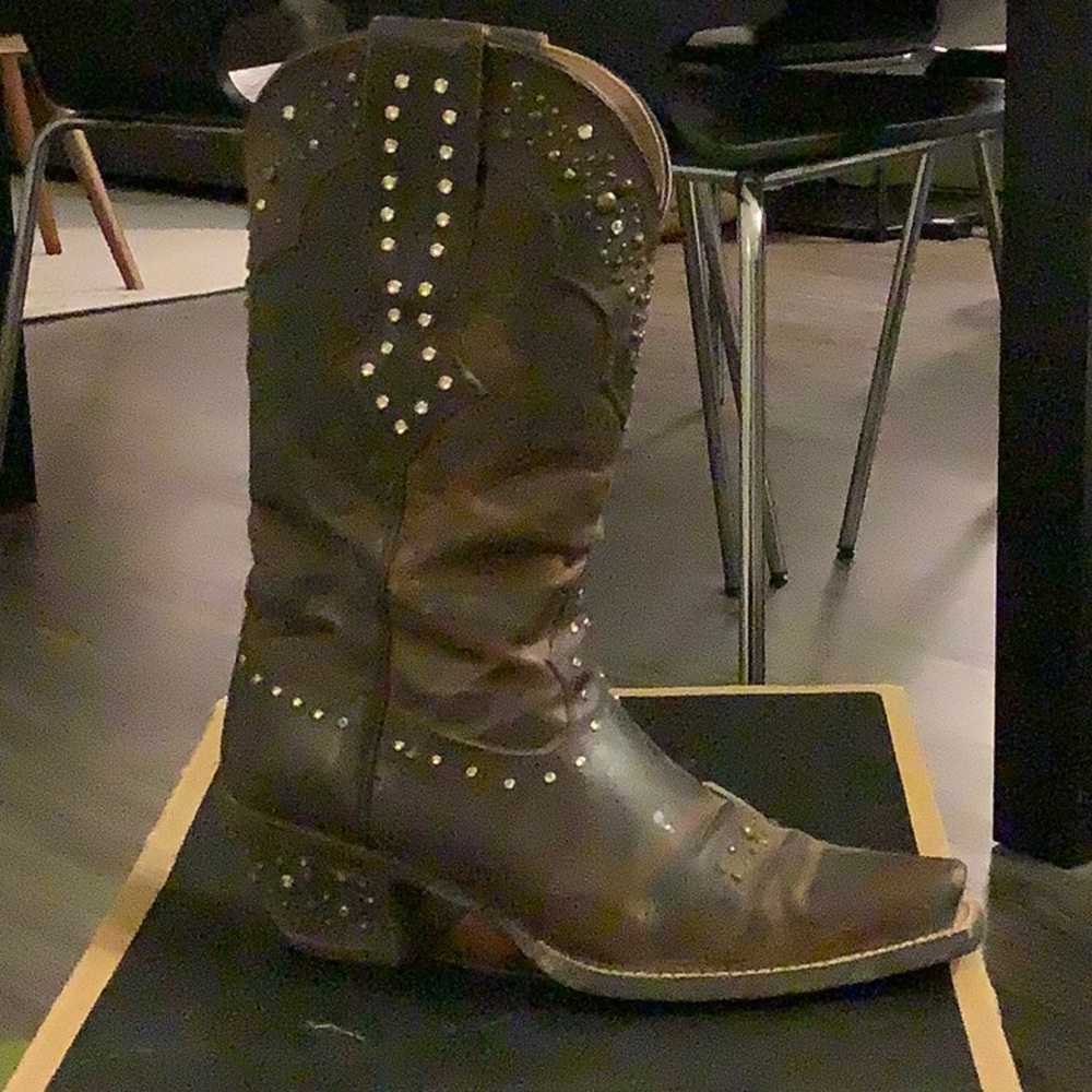 Rhinestone cowgirl boot